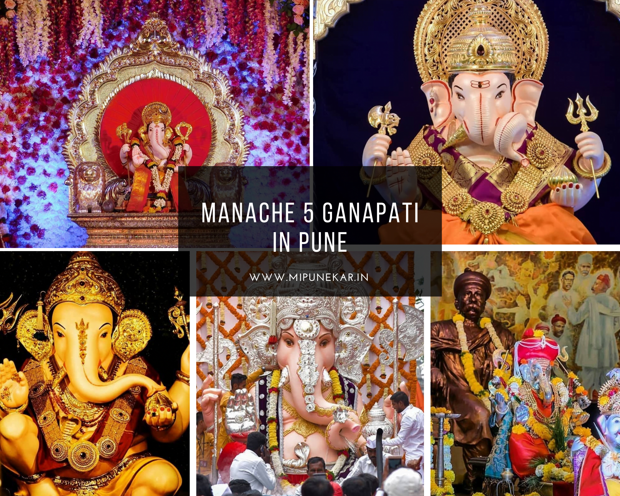 Manache 5 Ganapati you must visit in Pune