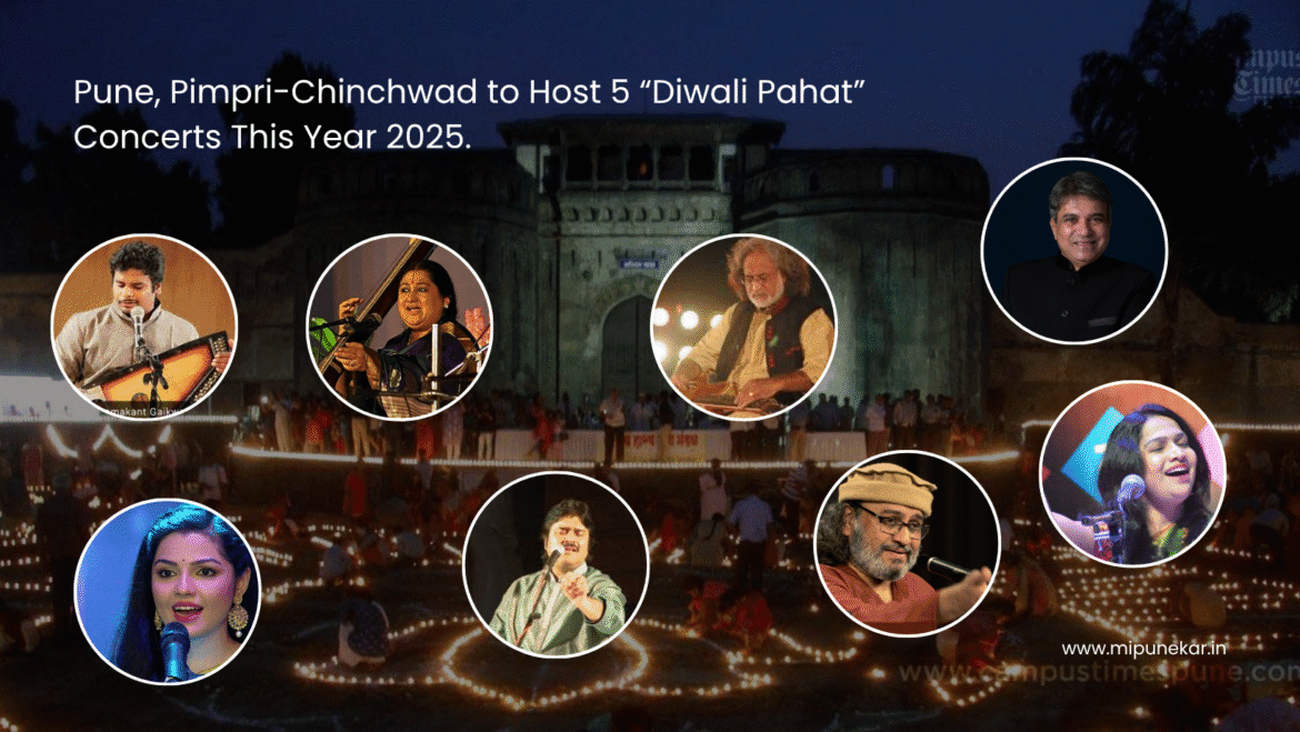 Pune, Pimpri-Chinchwad to Host 5 “Diwali Pahat” Concerts This Year 2025
