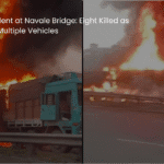 Horrific Accident at Navale Bridge Eight Killed as Truck Rams Multiple Vehicles