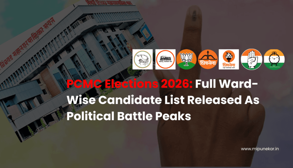 PCMC Elections 2026: Full Ward-Wise Candidate List Released As Political Battle Peaks