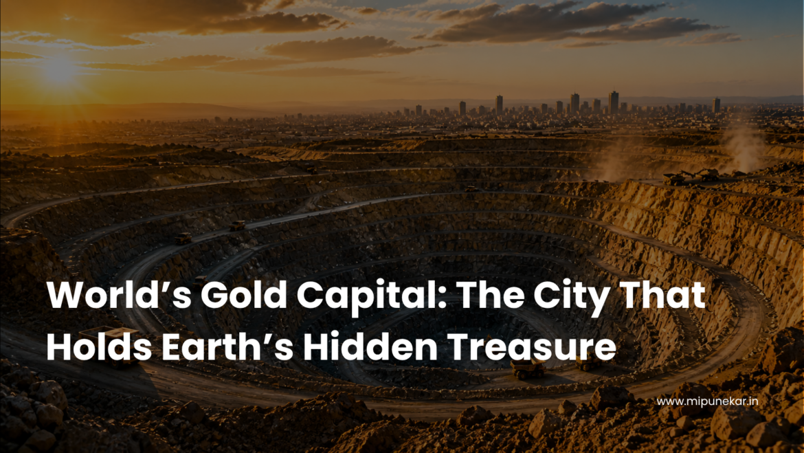 World’s Gold Capital: The City That Holds Earth’s Hidden Treasure