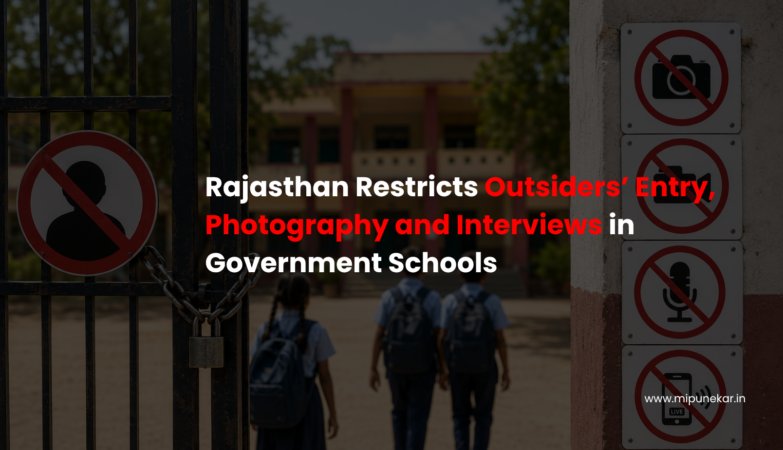 Rajasthan Restricts Outsiders’ Entry, Photography and Interviews in Government Schools