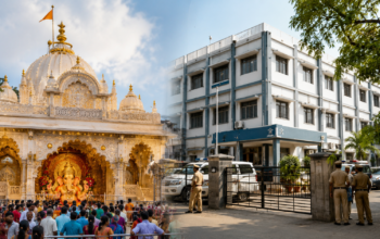 Dagdusheth Ganpati Temple and proposal to transfer Faraskhana Police Station land for temple expansion